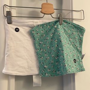 Stretchy cropped tops